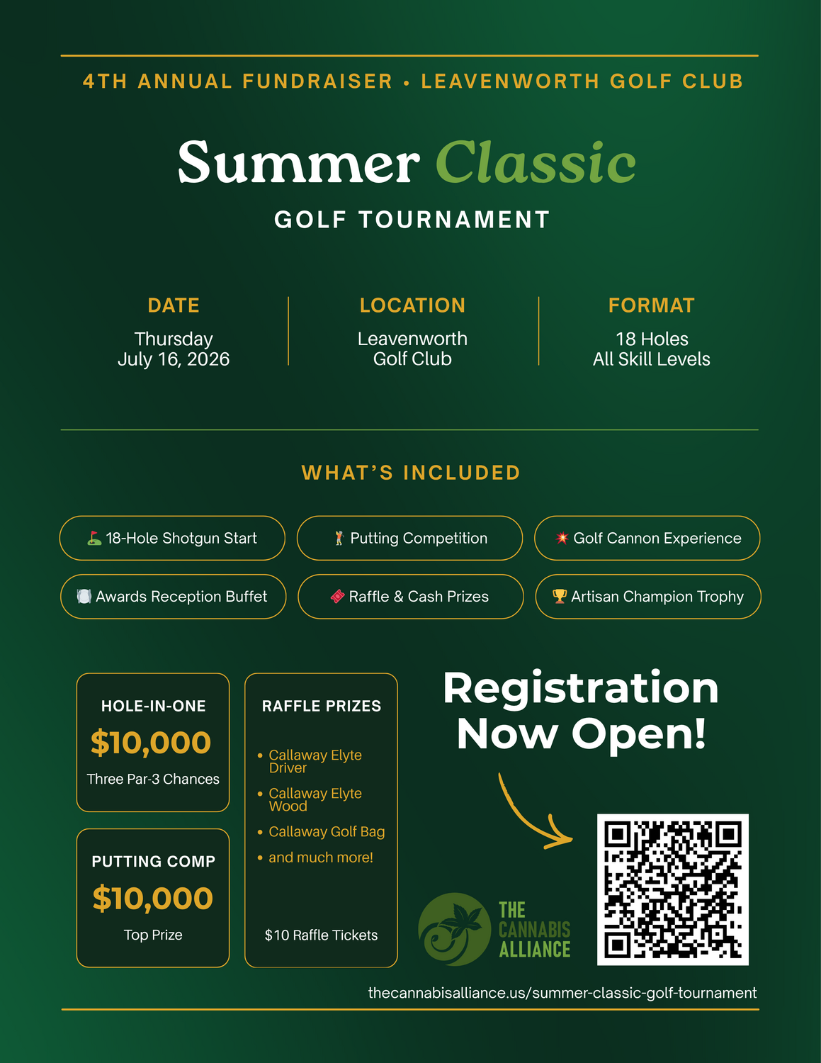 4th Annual Summer Classic Golf Tournament Fundraiser - The
